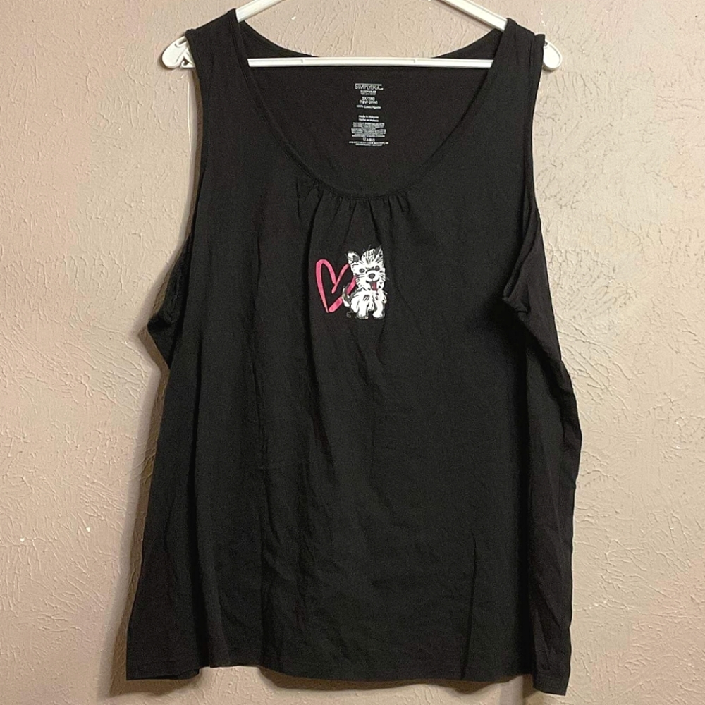 Adorable tank top/sleep shirt 2X